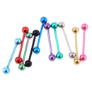 10 Pieces Stainless Steel Navel NippleRing Lip Tongue Belly Piercing Jewelry