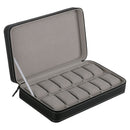 PU Leather Box Wristwatch Jewelry Display Storage Case Box Showcase 12 Slots
