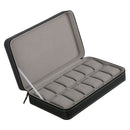 PU Leather Box Wristwatch Jewelry Display Storage Case Box Showcase 12 Slots