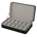 PU Leather Box Wristwatch Jewelry Display Storage Case Box Showcase 12 Slots