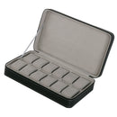 PU Leather Box Wristwatch Jewelry Display Storage Case Box Showcase 12 Slots