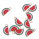 10Pcs Lovely Fruit Shape Charms Pendants DIY Jewelry Findings 1