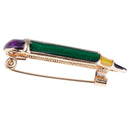Enamel Colorful Pencil Brooch Pin Women Men Cute Party Banquet Brooch Pin