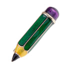 Enamel Colorful Pencil Brooch Pin Women Men Cute Party Banquet Brooch Pin