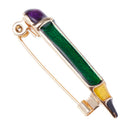 Enamel Colorful Pencil Brooch Pin Women Men Cute Party Banquet Brooch Pin