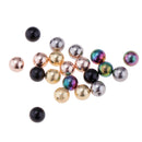 20pcs Replacement 4mm Ball Piercing Jewelry Lip Eyebrow Nipplering 16G
