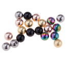 20pcs Replacement 4mm Ball Piercing Jewelry Lip Eyebrow Nipplering 16G