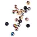 20pcs Belly Helix NippleRing Screw Ball 3mm Stainless Steel Replace Ball 14g