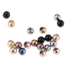 20pcs Belly Helix NippleRing Screw Ball 3mm Stainless Steel Replace Ball 14g
