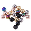 20PCS Replacement Piercing Balls Lip Eyebrow Tragus Horseshoes 1.6mmx5mm
