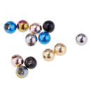 12pcs Body Piercing Ring Screw Ball 3mm 14g Stainless Steel Ball Replace