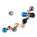 12pcs Body Piercing Ring Screw Ball 3mm 14g Stainless Steel Ball Replace