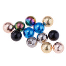 12pcs Replacement Ball Body Jewelry Piercing Barbell Parts 16G Ball Findings