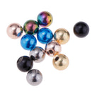 12pcs Replacement Ball Body Jewelry Piercing Barbell Parts 16G Ball Findings
