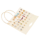 20 Pairs Tropical Summer Theme Earring Stud Set Girls Travel Party Earrings