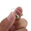 8 Pieces Pregnancy Flexible Long Belly Navel Button Rings Stud Piercings Navel Belly Button Retainer
