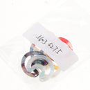 7pcs Acrylic Hollow Moon Shape Bead Spacer DIY Bracelet Kids Beaded Findings