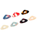 7pcs Acrylic Irregular Shapes Pendants Charm For Necklace Jewelry Making