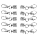 5PCS Silver Magnetic Clasps for Jewelry Necklace Magnet Clasp Converter 5mm