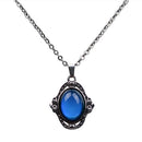 Color Change Gemstone Mood Temperature Feeling Necklace for Women Collection