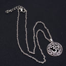 Antique Charms OHM Om Aum Pendant Necklace Hindu Yoga Men Women Necklace