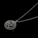Antique Charms OHM Om Aum Pendant Necklace Hindu Yoga Men Women Necklace