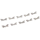 30Pcs DIY Crafts Vintage Alloy Jewelry Accessories Dragonfly Wing Pendants