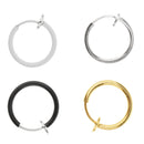 4 Pieces Non-Piercing Clip On Earrings Nose Alloy Ring Body Jewelry Hoop