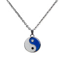 Tai Chi Gossip Shaped Color Change Mood Pendant Necklace Emotion Jewelry