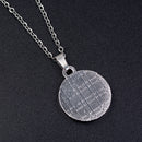 Tai Chi Gossip Shaped Color Change Mood Pendant Necklace Emotion Jewelry