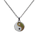 Tai Chi Gossip Shaped Color Change Mood Pendant Necklace Emotion Jewelry