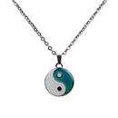Tai Chi Gossip Shaped Color Change Mood Pendant Necklace Emotion Jewelry