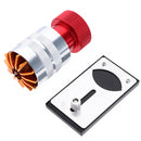 Universal Watch Crystal Lift Glass Case Remover Inserter Fitting with Crystal Base Stainless Steel Tool for Watchmaker