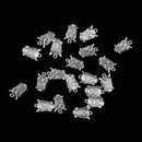 20 Pieces Pack Vintage Owl Bird Pendant Beads 2.2x1.8cm Jewelry Making Accessory for Necklace Earring Dangle