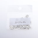 20 Pieces Pack Made with Love Carving Heart Charms Pendant Earring Bracelet Dangle Beads DIY Findings Accessories