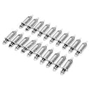 20 Pieces Alloy Cylinder Needle Charm Pendant For Jewelry Making Accessories
