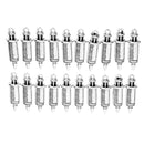 20 Pieces Alloy Cylinder Needle Charm Pendant For Jewelry Making Accessories