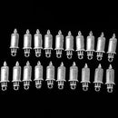 20 Pieces Alloy Cylinder Needle Charm Pendant For Jewelry Making Accessories