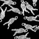 20 Pieces Stylish Zombie Charm Halloween Pendants Jewelry Making 2.6X1cm Beads Craft Bag Keyring DIY