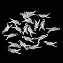 20 Pieces Stylish Zombie Charm Halloween Pendants Jewelry Making 2.6X1cm Beads Craft Bag Keyring DIY