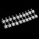 20 Pieces Pack Metal Animal Turtle Pendant Beads for Necklace Earring Dangle Findings Supplies Craft