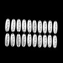20 Pieces Believe Charm for Jewelry Making Bracelet Necklace Accessory DIY Gift