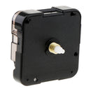 Black Plastic 14.5mm Shaft Quartz Clock Movement Replace DIY Clock Part Mechanism Tool for Watchmaker