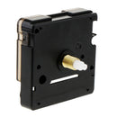 Plastic Black Quartz Clock Movement Replace Repair DIY Clock Part Accessory KS302J 16mm Long Shank Repair