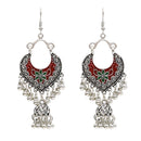 Women Vintage Ethnic Retro Mexico Gypsy Bohemian Tassel Dangle Earrings