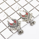 Women Vintage Ethnic Retro Mexico Gypsy Bohemian Tassel Dangle Earrings
