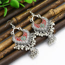 Women Vintage Ethnic Retro Mexico Gypsy Bohemian Tassel Dangle Earrings