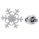 Christmas Brooch Snowflake Corsage Banquet Collar Pins for Wedding Ornaments