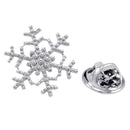 Christmas Brooch Snowflake Corsage Banquet Collar Pins for Wedding Ornaments