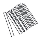 20 Pieces U-shaped Barrettes Crimped Waved Updo Hair Pin Black Lady Women for Wedding Parrty DIY Hair Style Clip